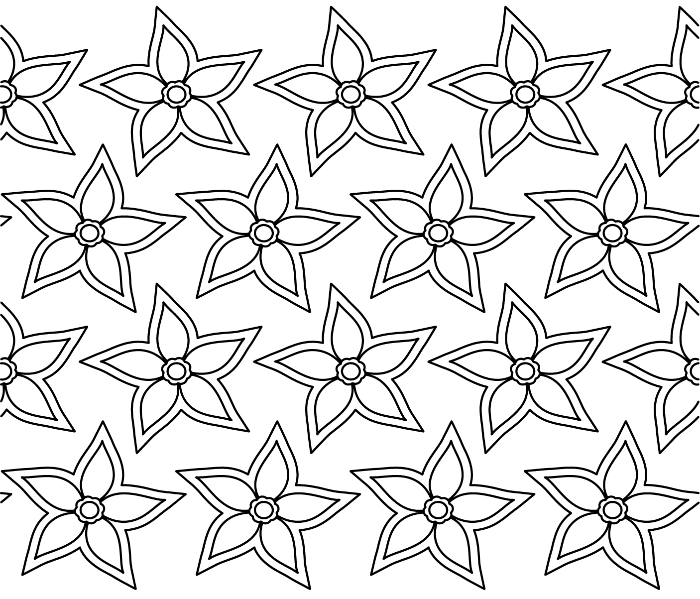 Flora - Multi color tumbler template for Vinyl cutting machines. File includes most tumbler brands and sizes