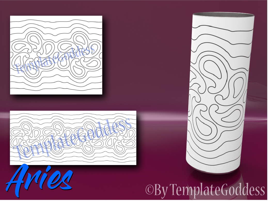 Aires File Layout Aires - Multi color tumbler template for Vinyl cutting machines. File ...