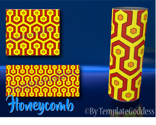 Honey - Multi color tumbler template for Vinyl cutting machines. File includes most tumbler brands and sizes